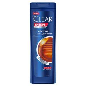 Clear men's shampoo against caffeine hair loss
