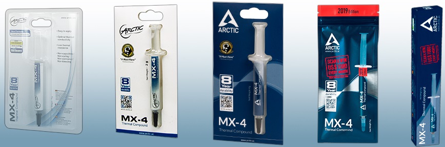Thermal package Arctic MX-4