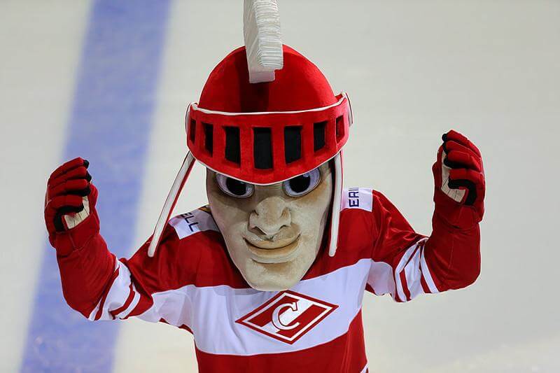 Maskot HC Spartak Gladiator