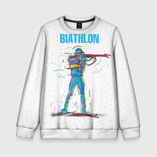 Children's sweatshirt 3D Biathlon