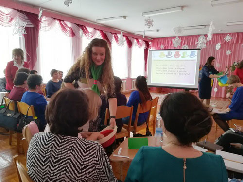 Seminar in a nursery in Kobrin